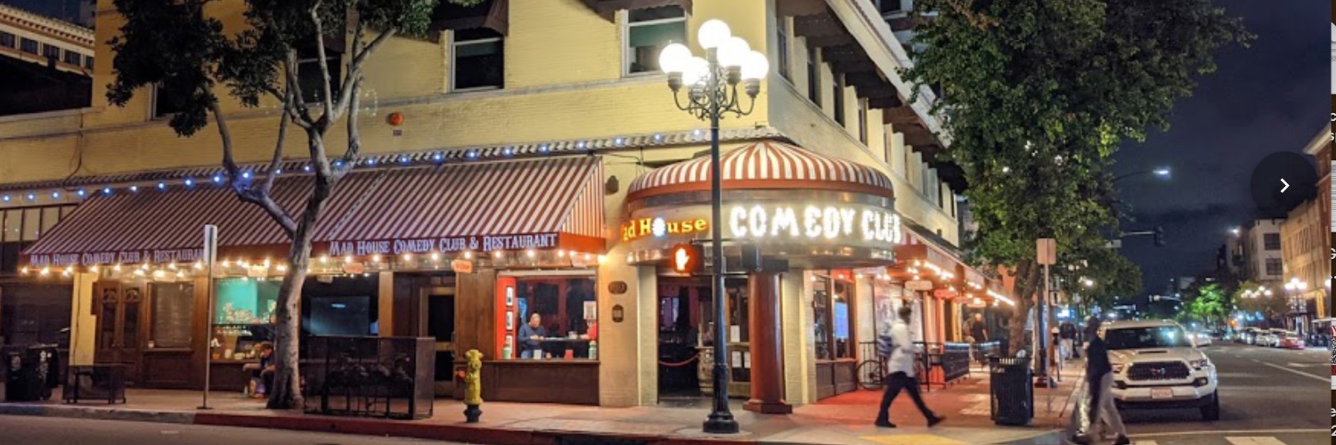MadHouse Comedy Club banner