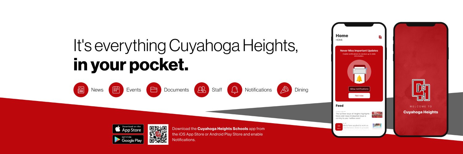 Cuyahoga Heights Schools banner