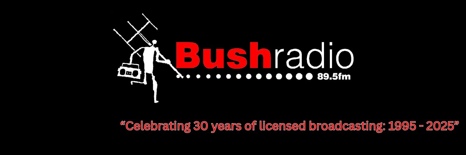 Bush Radio 89.5 FM banner