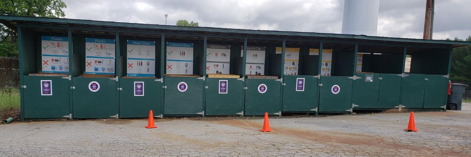 Clemson Recycling banner