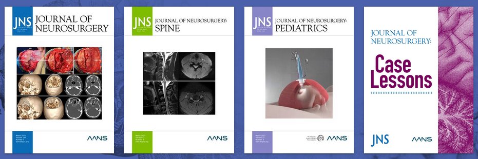 Journal of Neurosurgery's banner