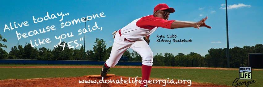 Donate Life Georgia banner
