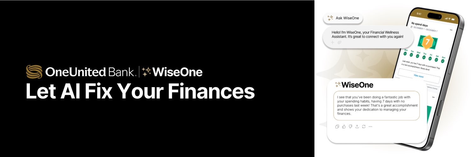 OneUnited Bank banner