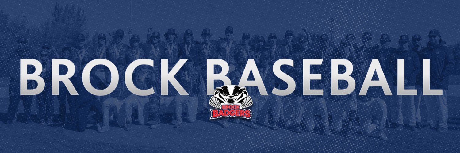 Brock Baseball banner