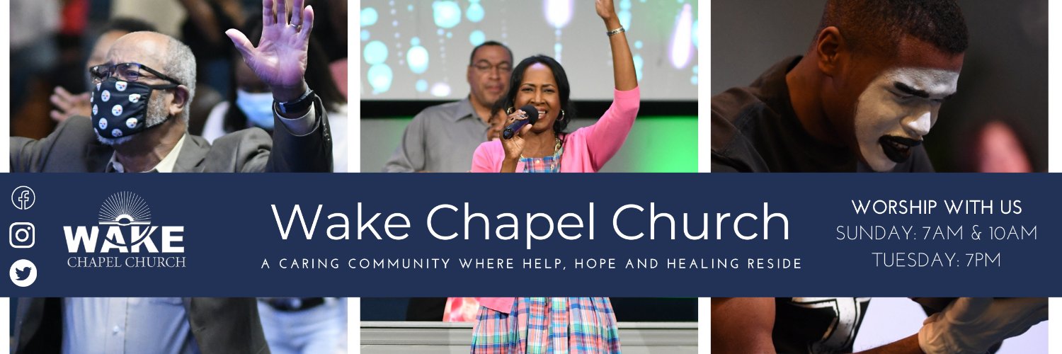 Wake Chapel Church banner