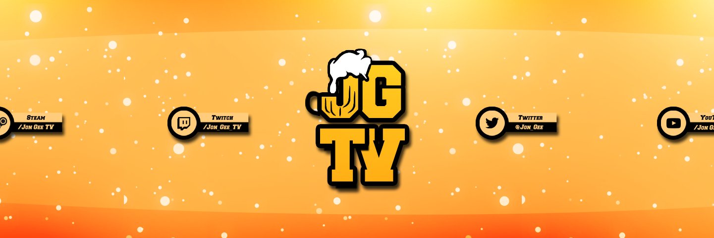 Twitch.tv/Jon_Gee_TV banner