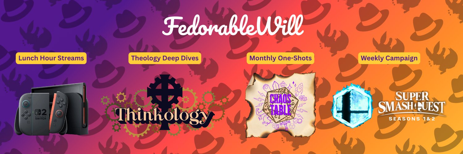 Will - Gaming/TTRPG Creator ✝️ banner