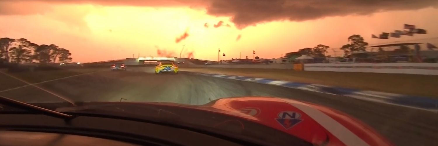 The Checkered Flag banner