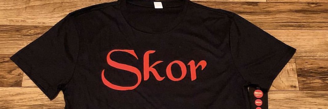 SKOR CLOTHING CO. banner