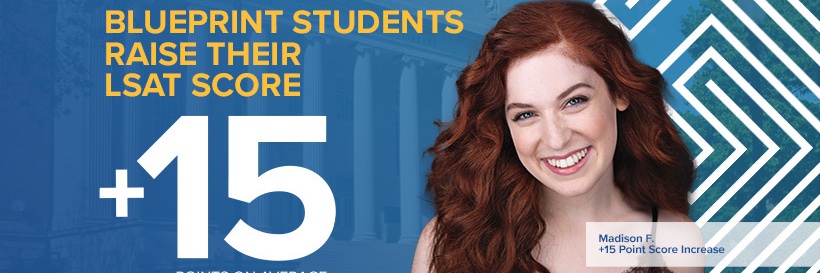 Blueprint LSAT Prep banner