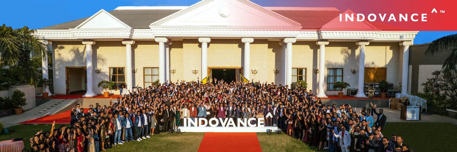 Indovance's profile banner image