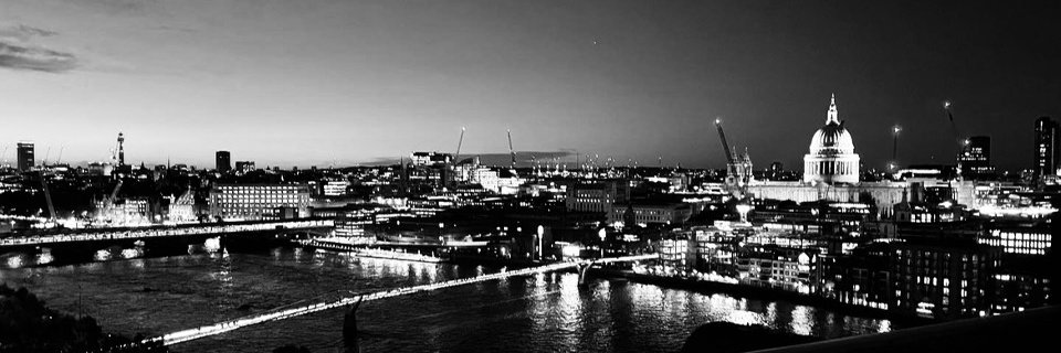 Grey London banner