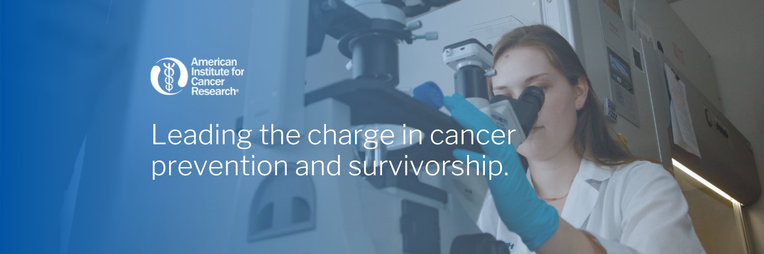 American Institute for Cancer Research banner