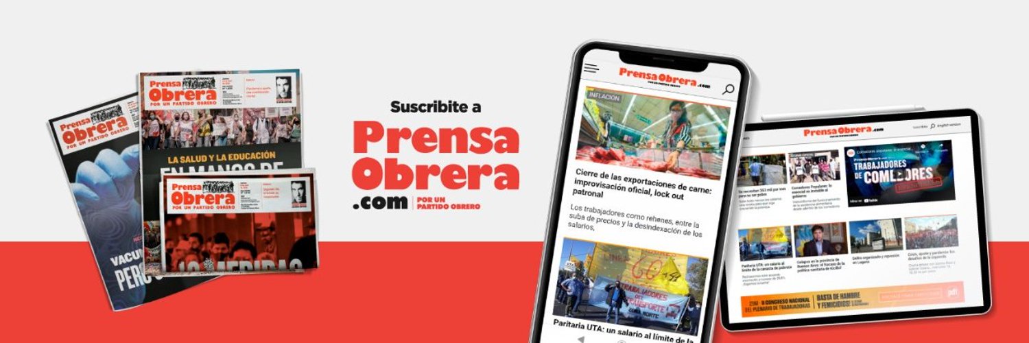 Prensa Obrera Profile Banner
