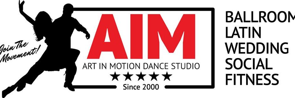Art in Motion AIM Dance Studio banner