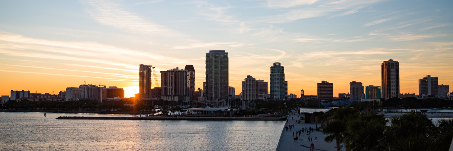 St. Petersburg, FL's banner