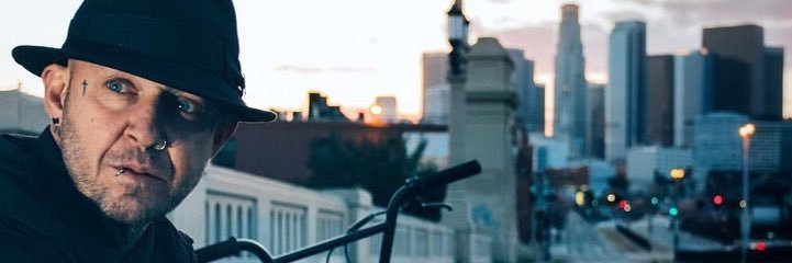 Rick Thorne ‘The Biker In Black’ banner