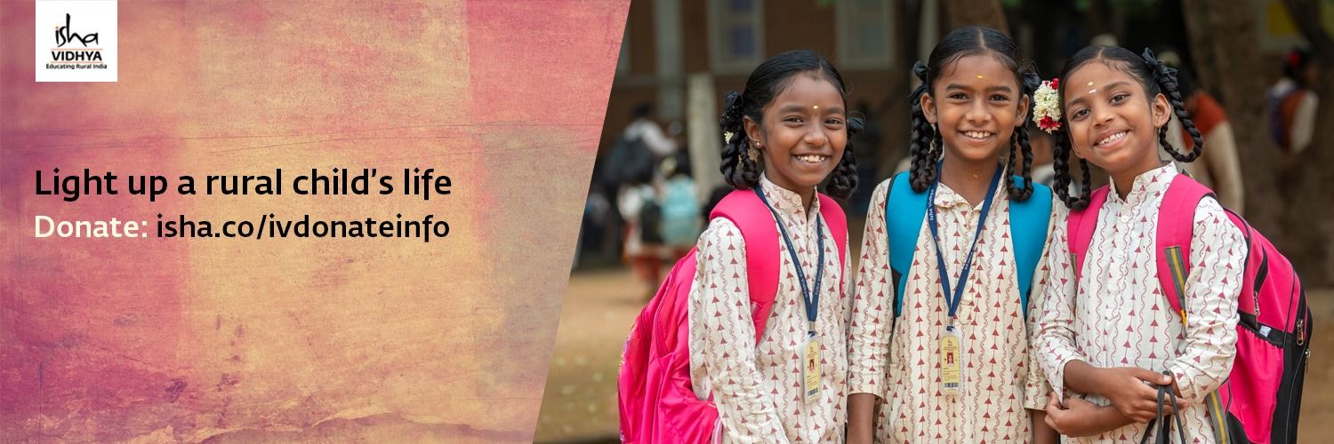 Isha Vidhya banner