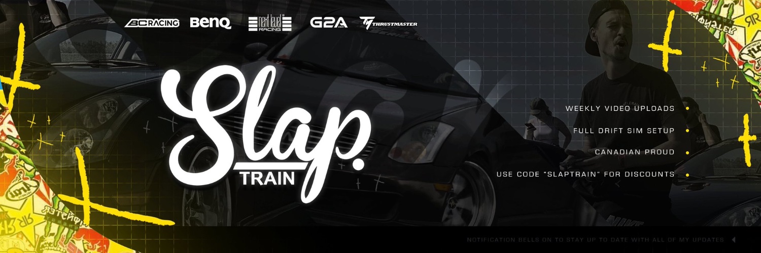 The SLAP Train banner