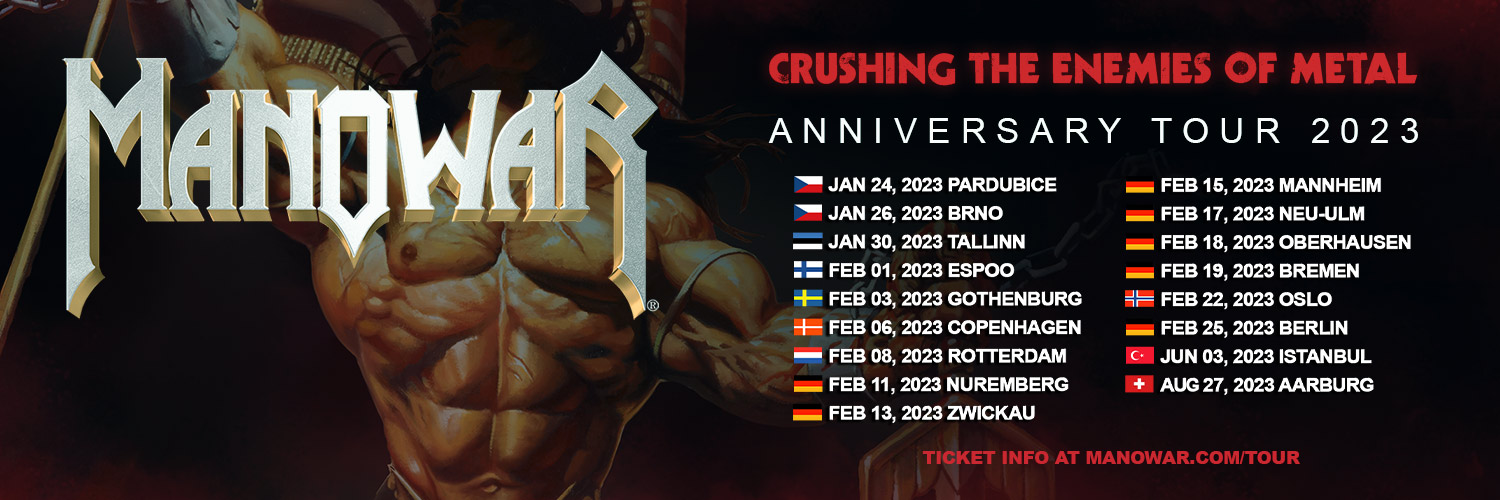 MANOWAR Official banner