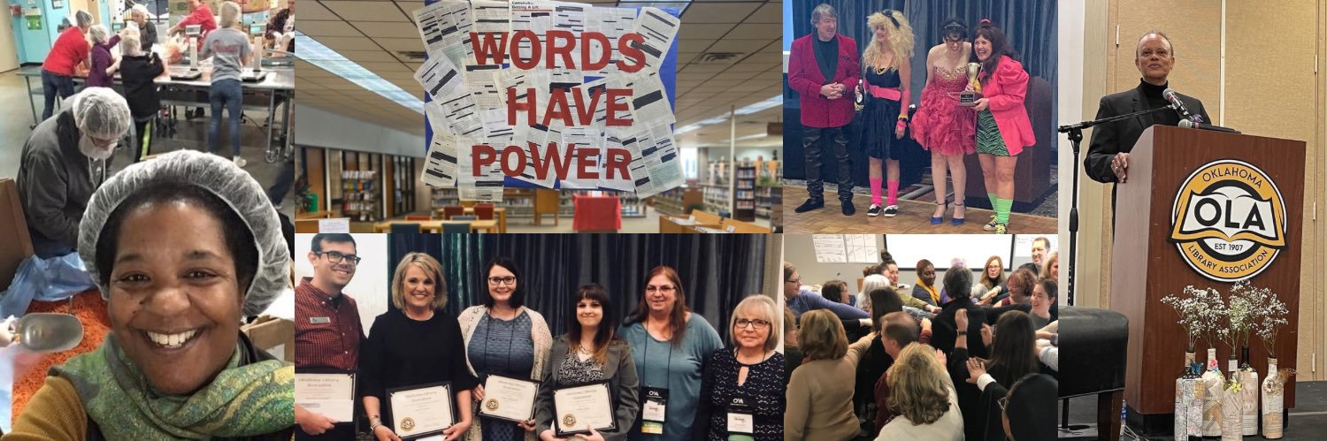 Oklahoma Library Association banner