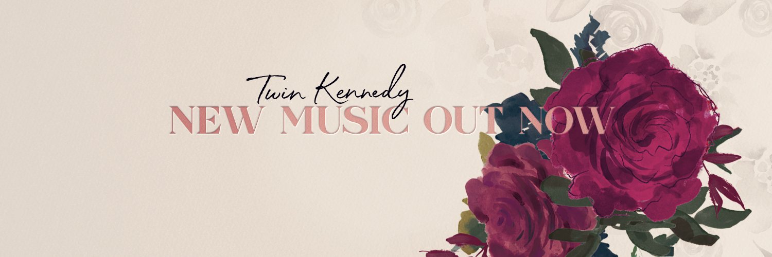 Twin Kennedy banner