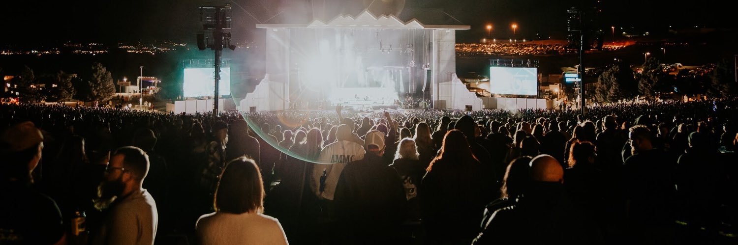 Utah First Credit Union Amphitheatre banner