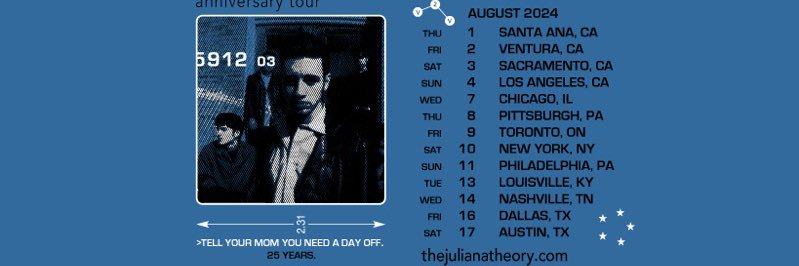 The Juliana Theory banner