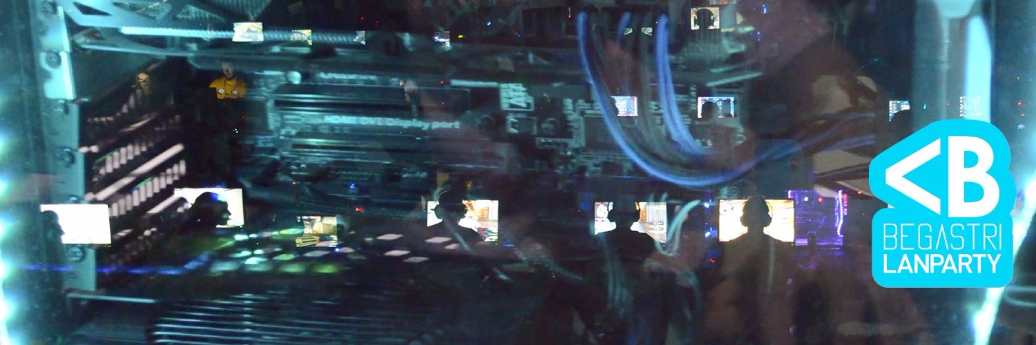 Begastri Lan Party banner