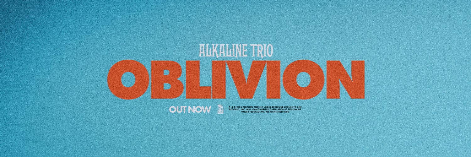 Alkaline Trio's banner