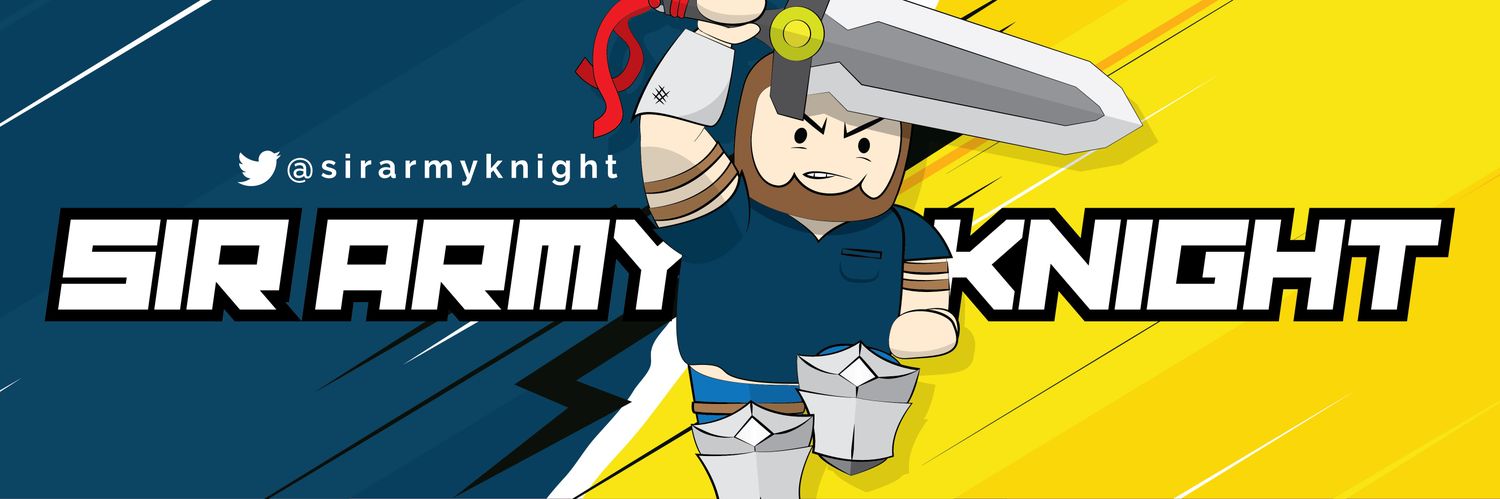 SirArmyKnight's profile banner image