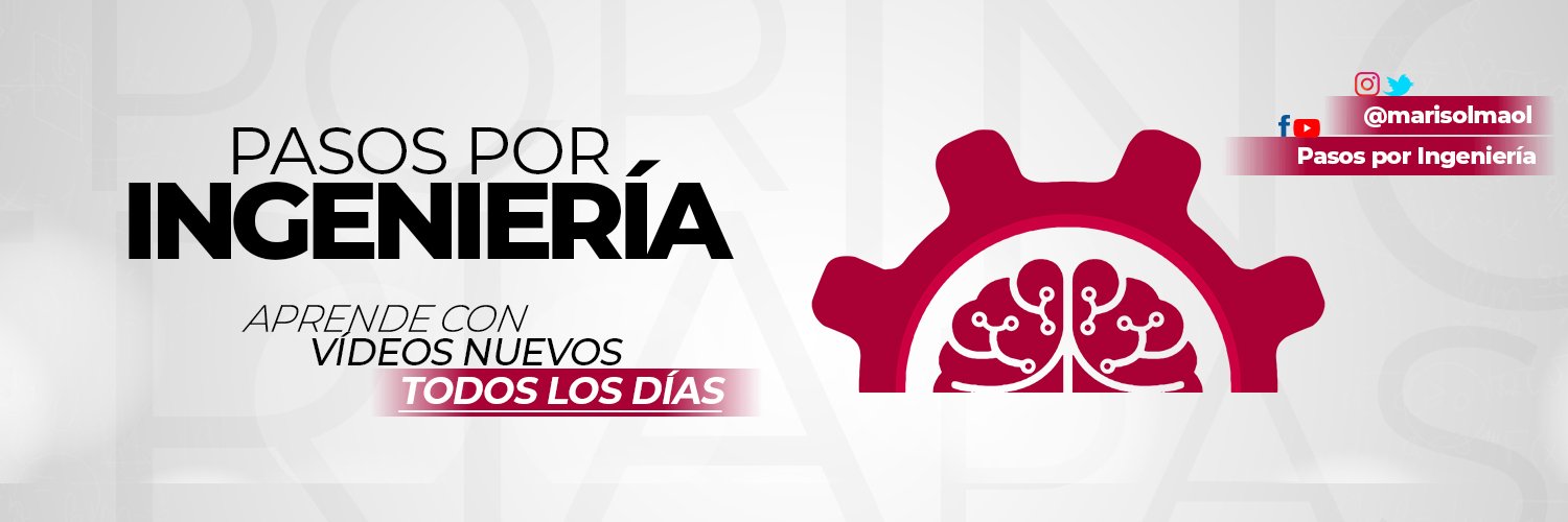 Pasos por ingeniería - Marisol banner