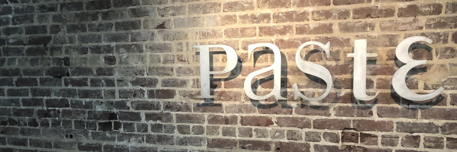 Paste Magazine's banner