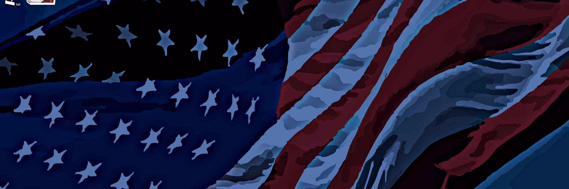 P is for Patriot 🇺🇸 banner