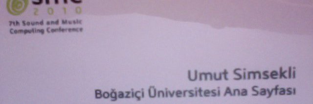 Umut U. Simsekli's banner