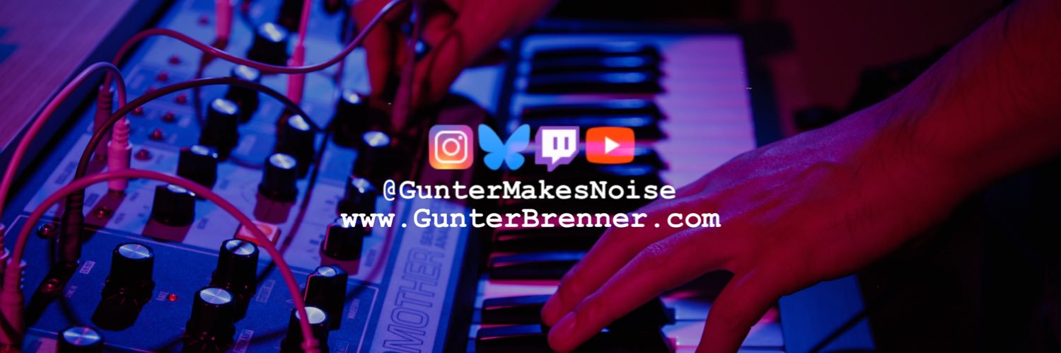 GunterMakesNoise banner