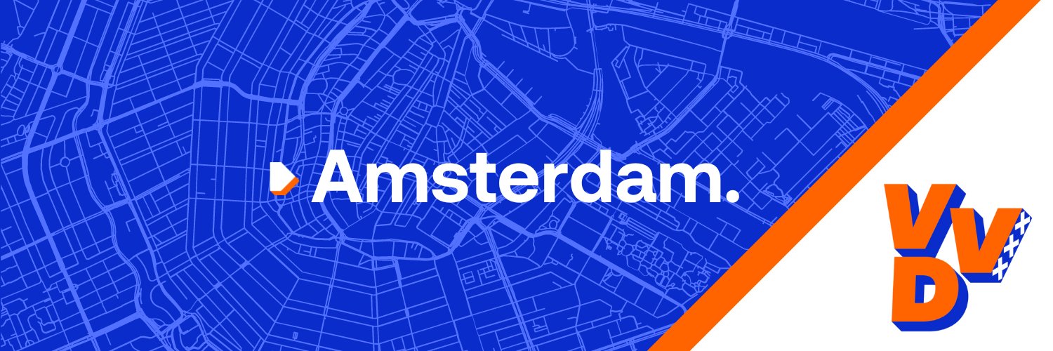 Amsterdamse VVD's banner