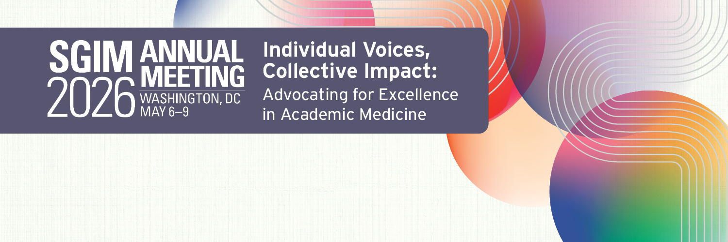Society of General Internal Medicine (SGIM) banner