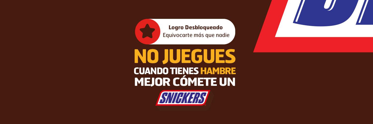 SNICKERSMexico's profile banner image
