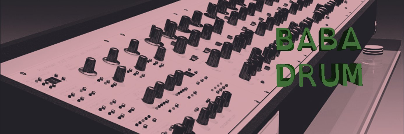babadrums's profile banner image