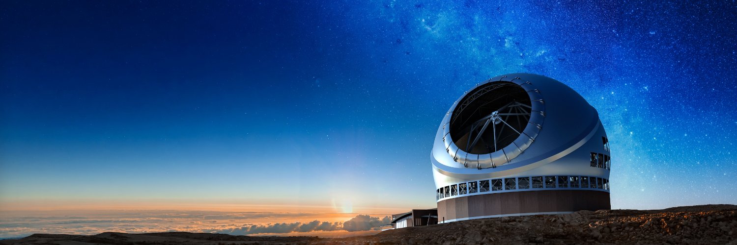 Thirty Meter Telescope banner