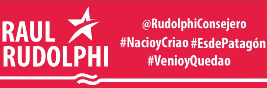 Raul Rudolphi A banner
