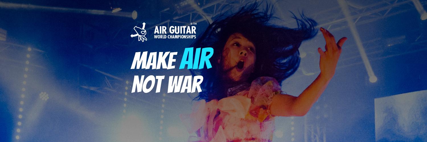 Air Guitar World Championships banner