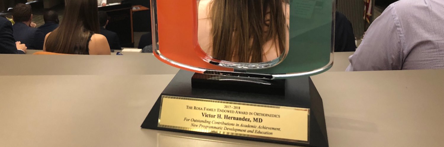 Victor H Hernandez, MD, MSc. FAAOS banner