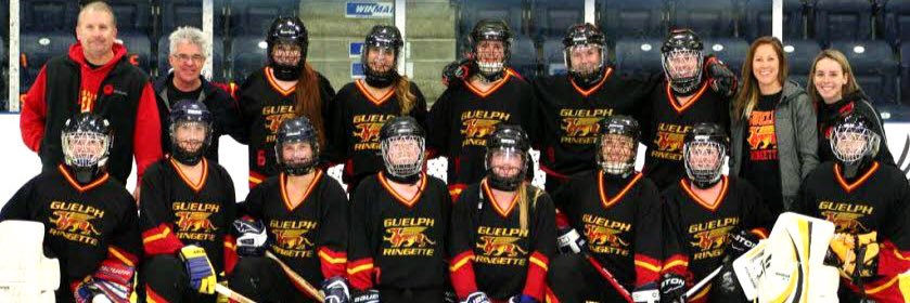 U of G Ringette banner