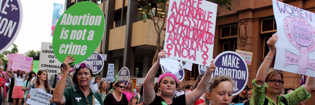 Pro Choice QLD banner