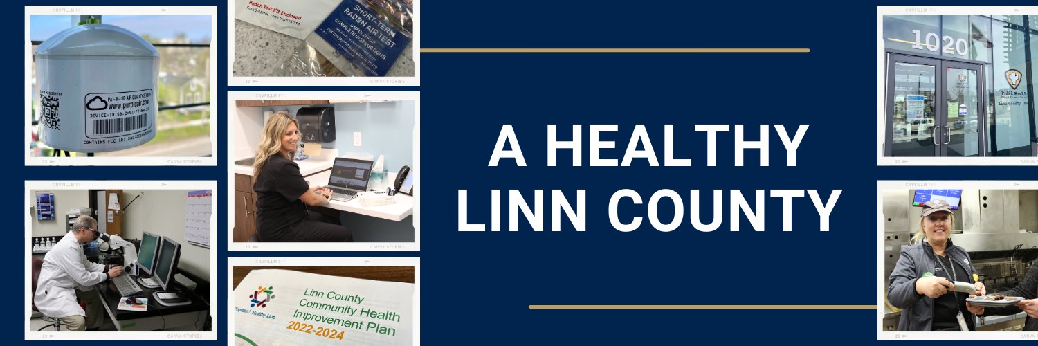 Linn County Public Health banner