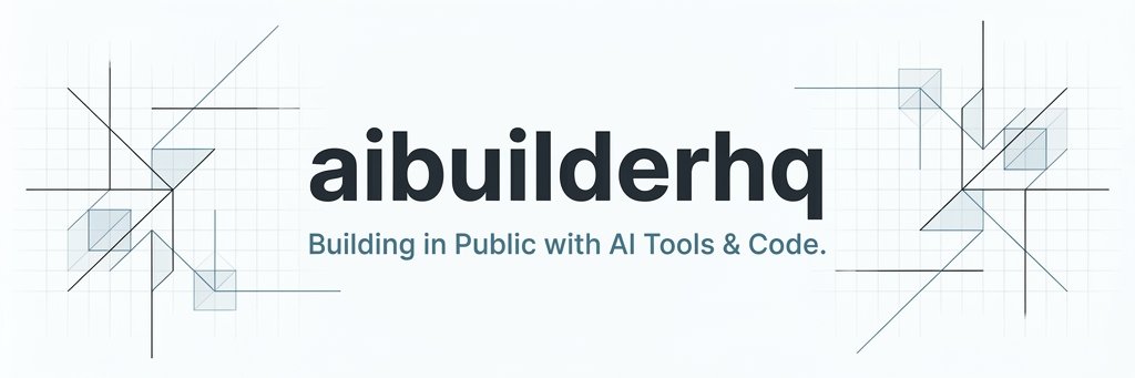 aibuilderhq_'s profile banner image