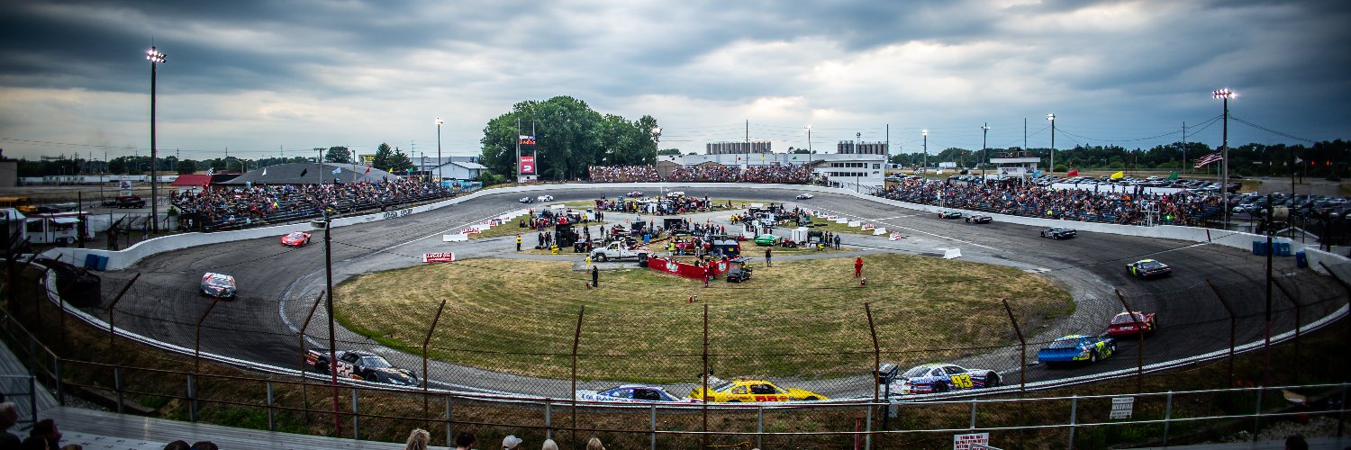 Anderson Speedway's banner