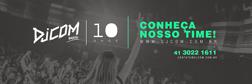 DJCOM Brasil banner
